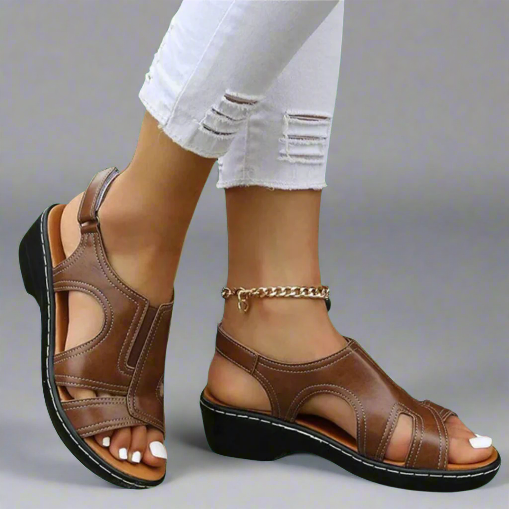 Rosenda™ | Lyxiga ortopediska sandaler