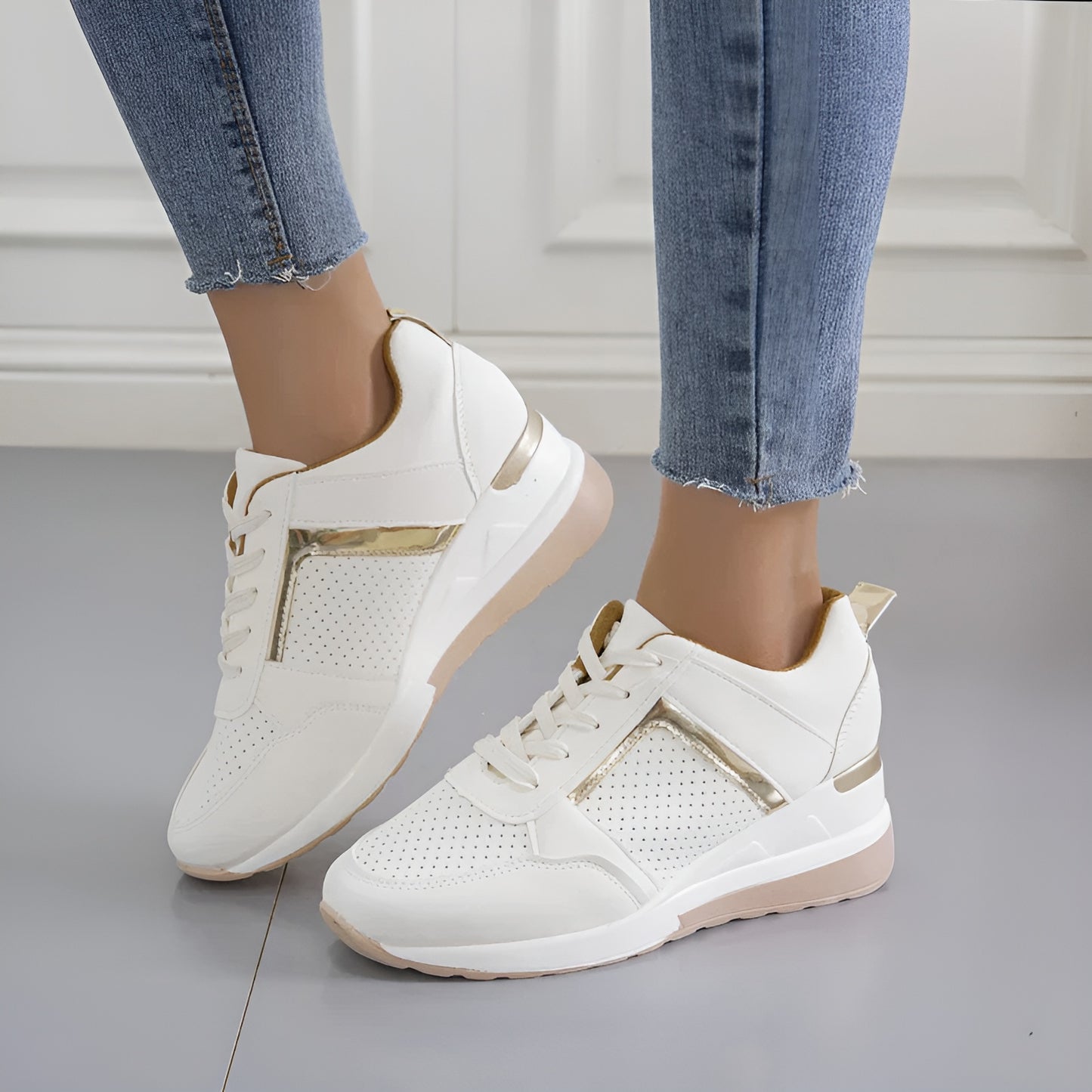 Maja Sneaker™ | Stilfulla ortopediska sneakers för kvinnor