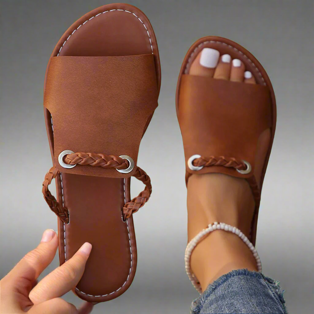 Katelina™ | Platta flip-flops i premium-material