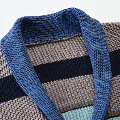 Kjell™ | Colorblock Koftjacka