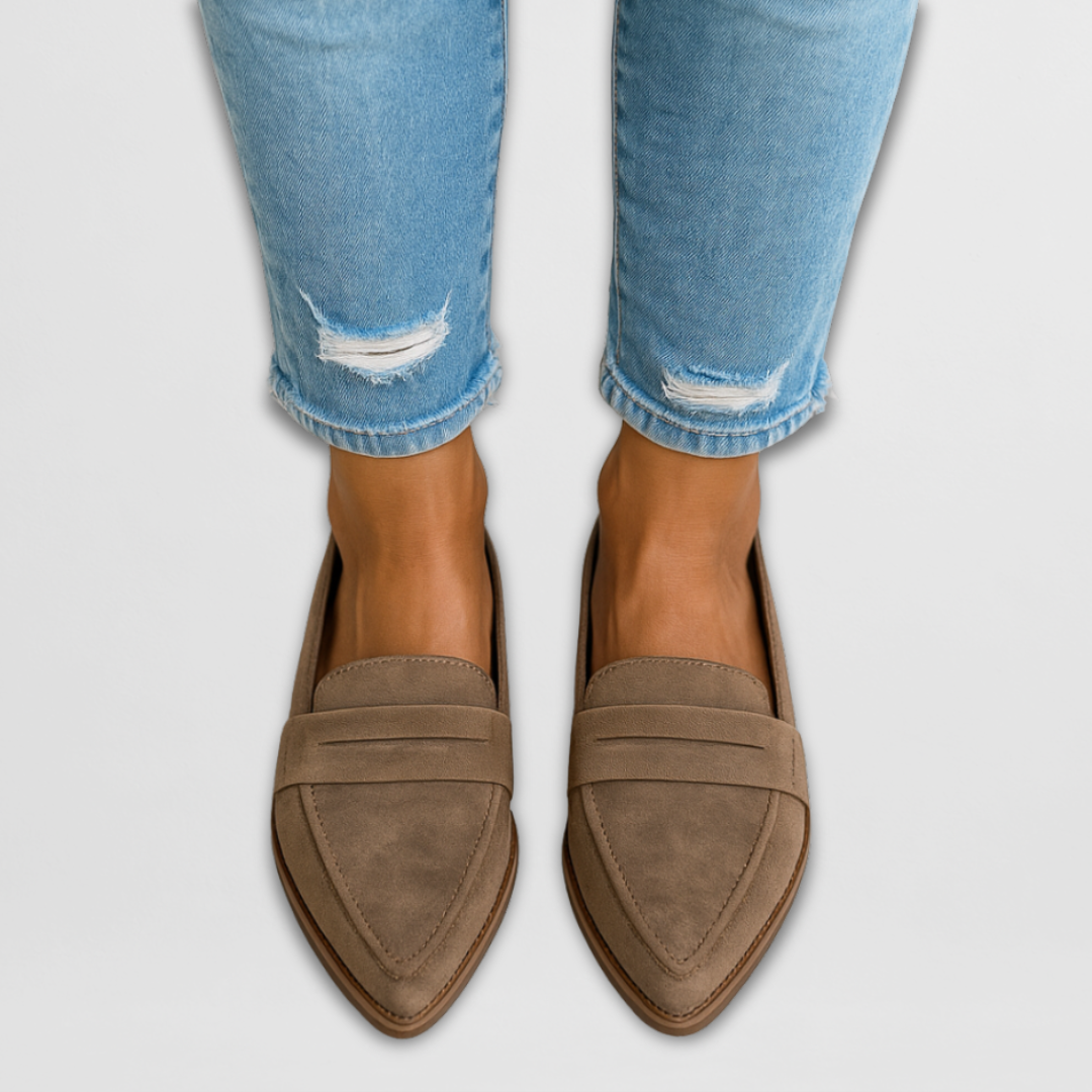 Astrid™ | Mockasinskor i mocka