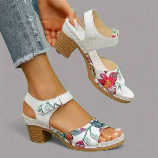 Marisa™ | Stilfulla peep-toe sandaler
