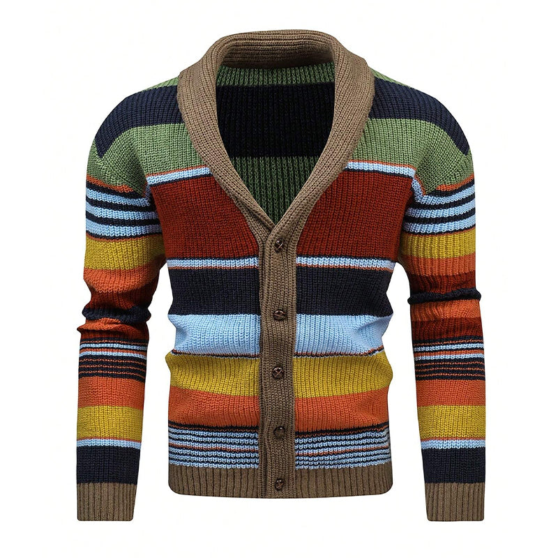 Kjell™ | Colorblock Koftjacka