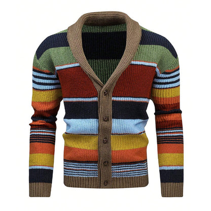 Kjell™ | Colorblock Koftjacka