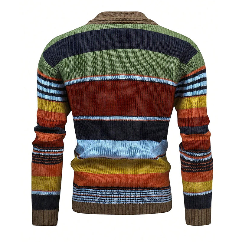 Kjell™ | Colorblock Koftjacka