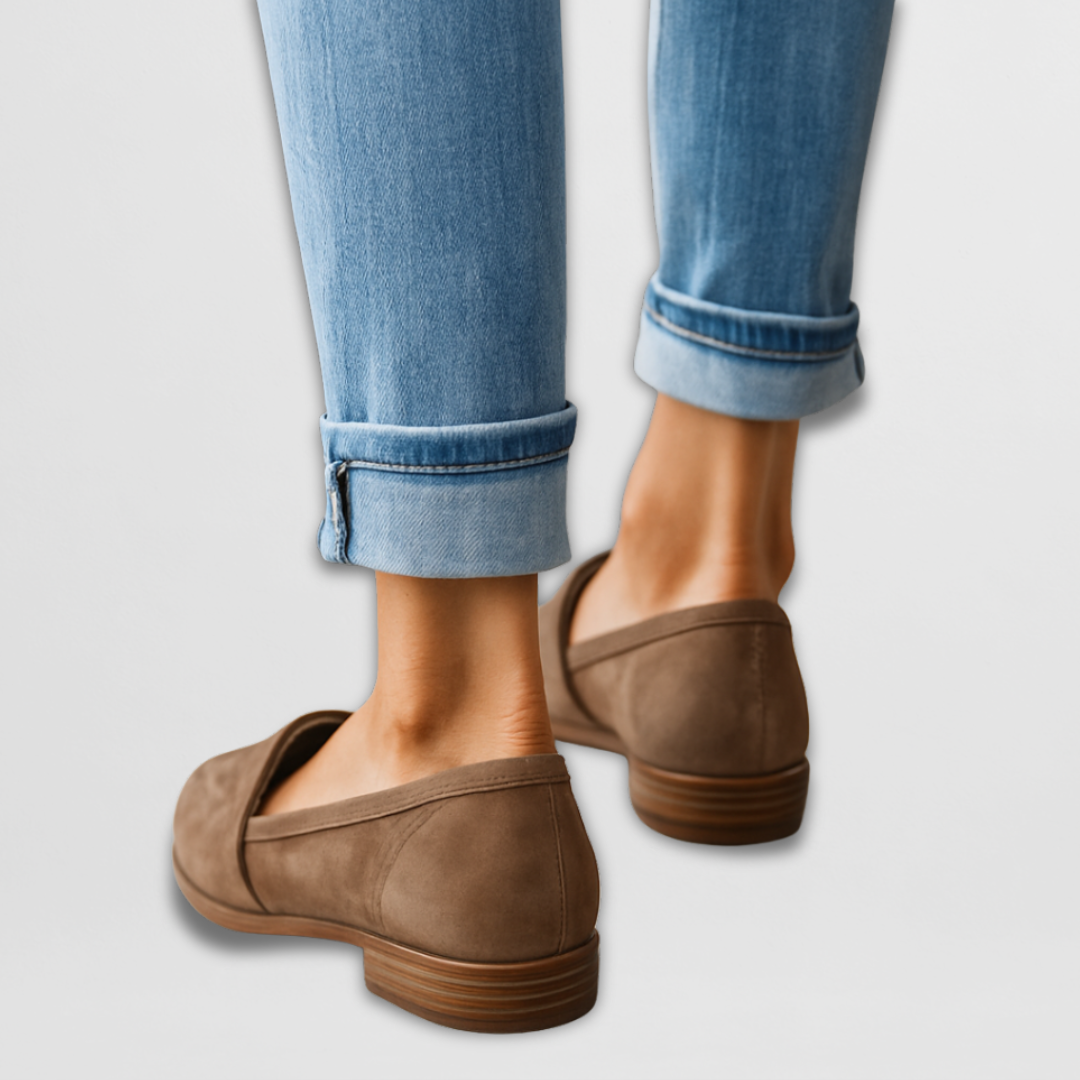 Astrid™ | Mockasinskor i mocka