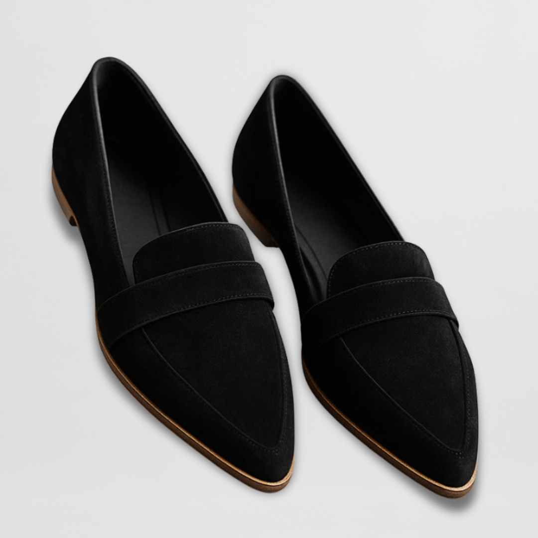 Astrid™ | Mockasinskor i mocka