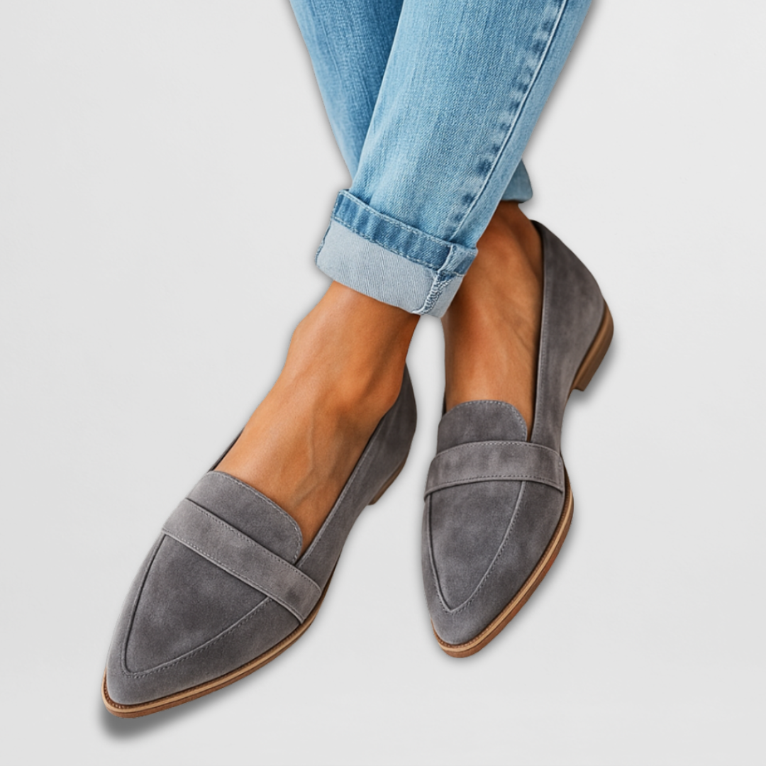 Astrid™ | Mockasinskor i mocka