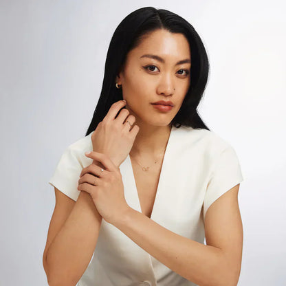 Agnes™ | Elegant guldring