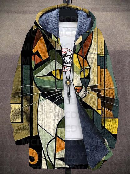 Gunhild™ | Lyxig cardigan inspirerad av konst