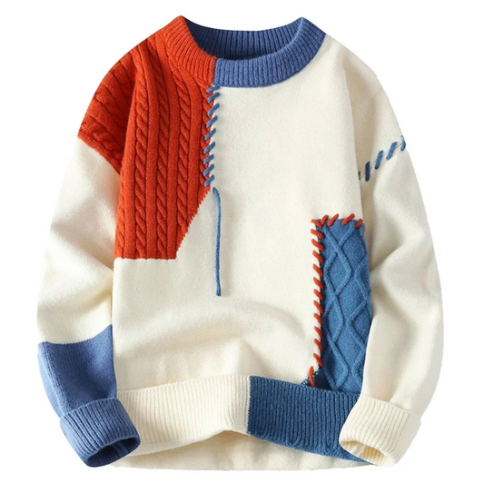 Anders™ | Patchwork-tröja