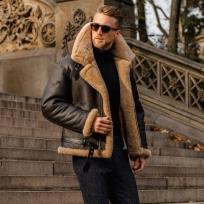Karl™ | Klassisk Skinnjacka