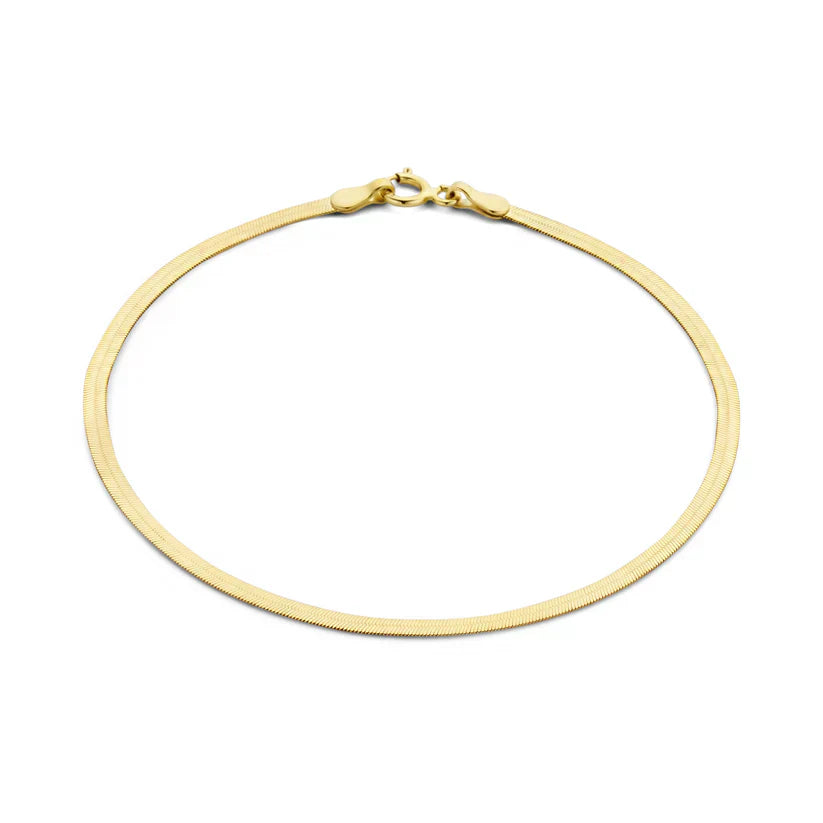 Malin™ | Elegant guldarmband med ormmotiv