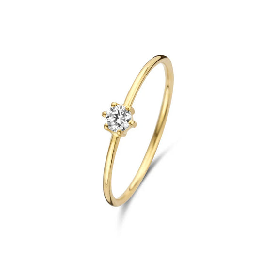 Agnes™ | Elegant guldring