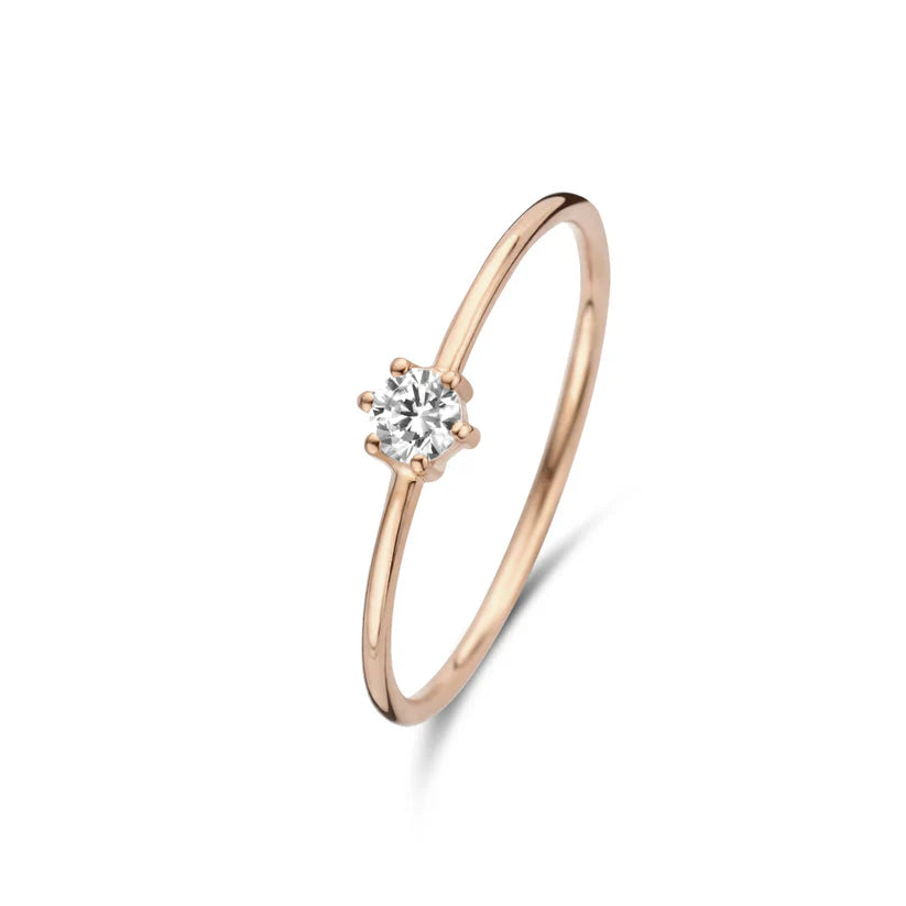 Agnes™ | Elegant guldring