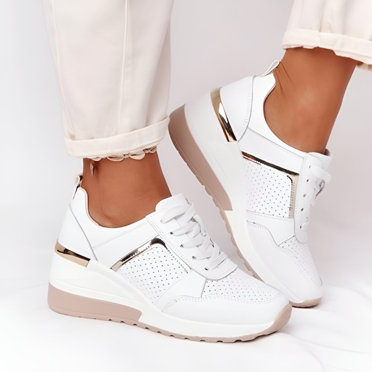 Maja Sneaker™ | Stilfulla ortopediska sneakers för kvinnor